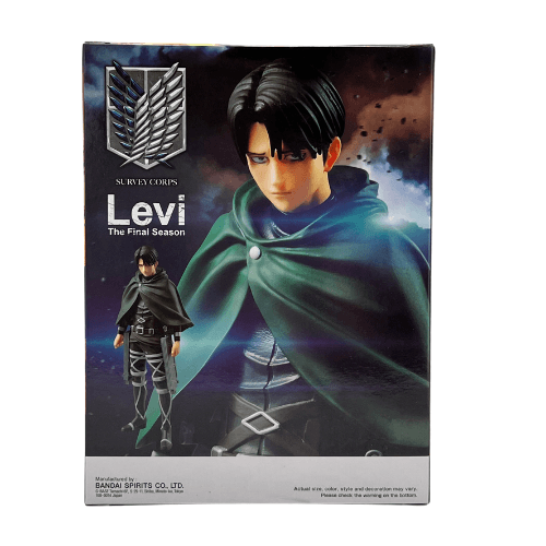 BanPresto - Attack on Titan - The Final Season Levi Figure - Nerd Stuff of Alabama