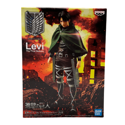 BanPresto - Attack on Titan - The Final Season Levi Figure - Nerd Stuff of Alabama