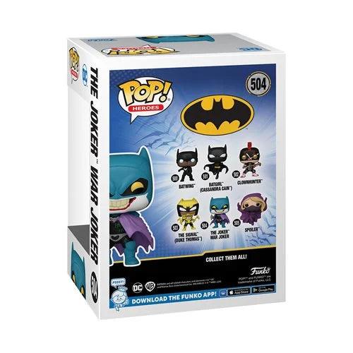 Batman War Zone The Joker War Joker Funko Pop! Vinyl Figure #504 - Nerd Stuff of Alabama