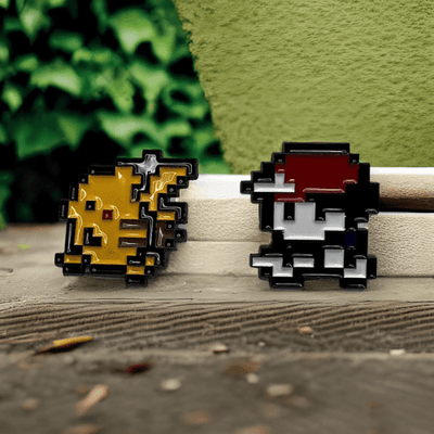 Button Pins: Pokemon Ash and Pikachu - Nerd Stuff of Alabama