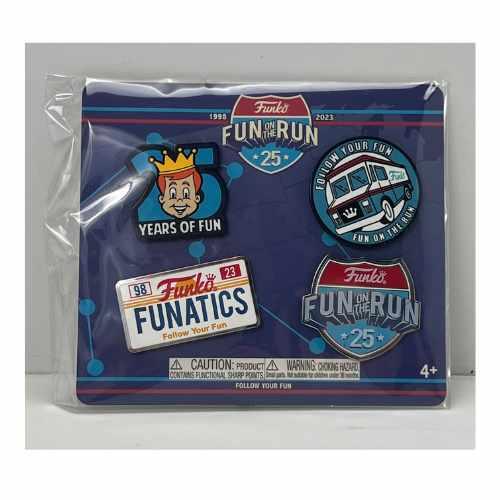 Funko Fun on the Run Enamel Pin Set - Nerd Stuff of Alabama