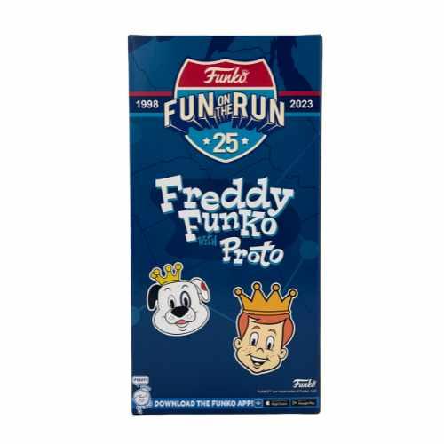 Funko Fun on the Run Freddy Funko with Proto Wacky Wobbler - Nerd Stuff of Alabama