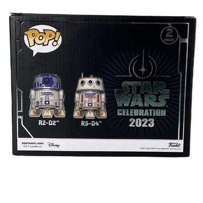 Funko Pop! 2 Pack Star Wars: R2-D2 & R5-D4 (Damaged Box) - Nerd Stuff of Alabama