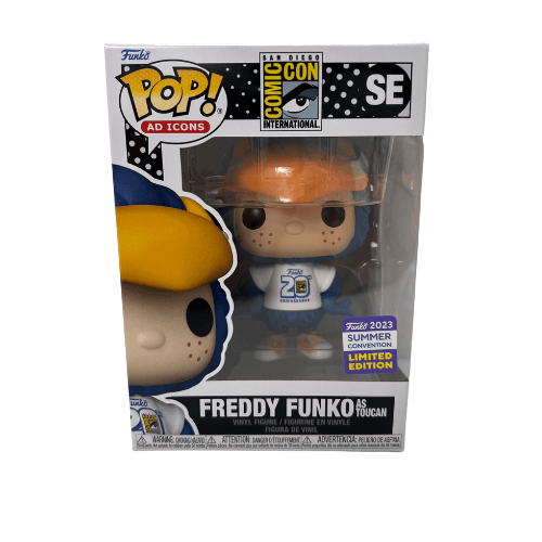 Funko Pop! Ad Icons! San Diego Comic-Con: Freddy as Toucan 2023 Summer Convention Exclusive - Nerd Stuff of Alabama