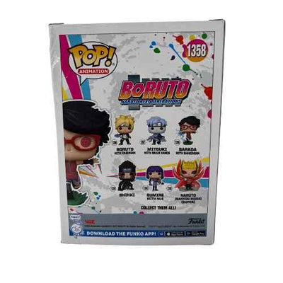 Funko Pop! Animation Boruto: Sarada with Sharingan EE Exclusive Glow in the Dark (Not Mint) - Nerd Stuff of Alabama