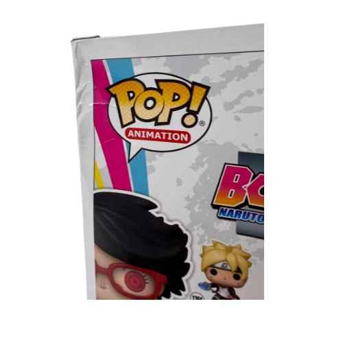 Funko Pop! Animation Boruto: Sarada with Sharingan EE Exclusive Glow in the Dark (Not Mint) - Nerd Stuff of Alabama