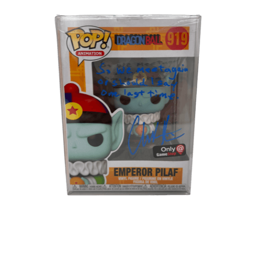 Funko Pop! Animation Dragonball: Emperor Pilaf Gamestop Exclusive Autographed - Nerd Stuff of Alabama