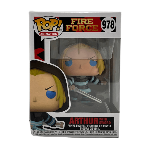 Funko Pop! Animation: Fire Force - Arthur w/Sword - Nerd Stuff of Alabama