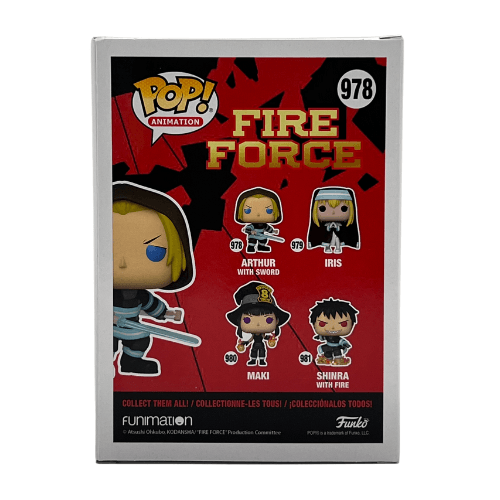 Funko Pop! Animation: Fire Force - Arthur w/Sword - Nerd Stuff of Alabama