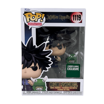 Funko Pop! Animation: Jujutsu Kaisen Megumi Fushiguro #1119 Barnes and Noble Exclusive - Nerd Stuff of Alabama