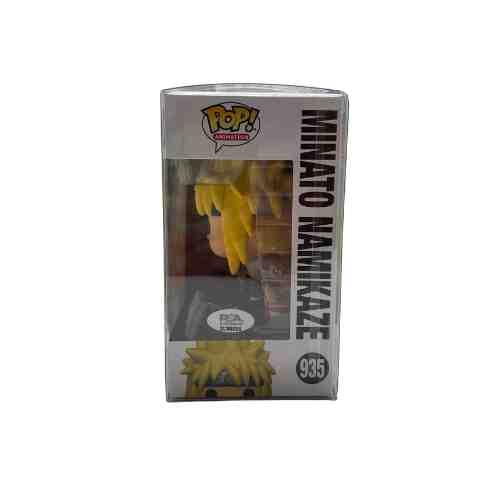 Funko Pop! Animation Naruto Shippuden: Minato Namikaze Autographed with CoA - Nerd Stuff of Alabama