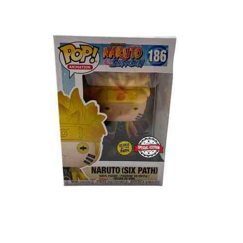 Funko Pop! Animation Naruto Shippuden: Naruto (Six Path) Glow in the Dark Special Edition - Nerd Stuff of Alabama