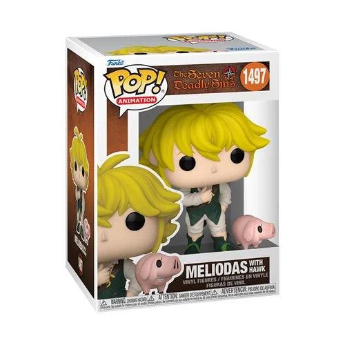 Funko Pop! Animation Seven Deadly Sins: Meliodas with Hawk - Nerd Stuff of Alabama