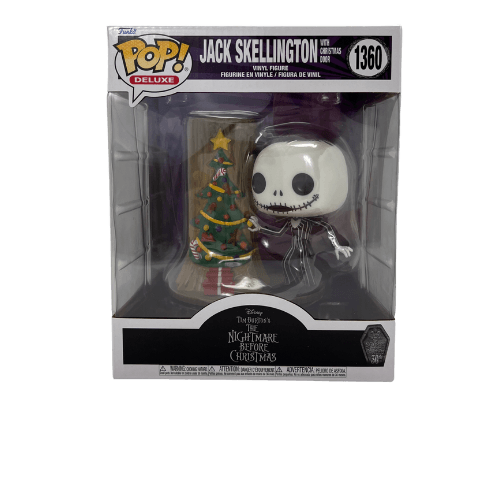 Funko Pop! Deluxe Nightmare Before Christmas: Jack Skellington w/ Christmas Door - Nerd Stuff of Alabama