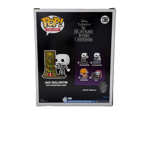 Funko Pop! Deluxe Nightmare Before Christmas: Jack Skellington w/ Christmas Door - Nerd Stuff of Alabama