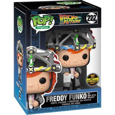 Funko Pop! Digital Back to the Future: Freddy as Doc with Helmet Limited to 2,500 Pieces - Nerd Stuff of Alabama