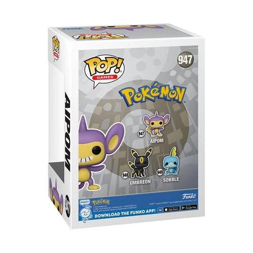 Funko Pop! Games Pokemon: Aipom Flocked Specialty Series - Nerd Stuff of Alabama