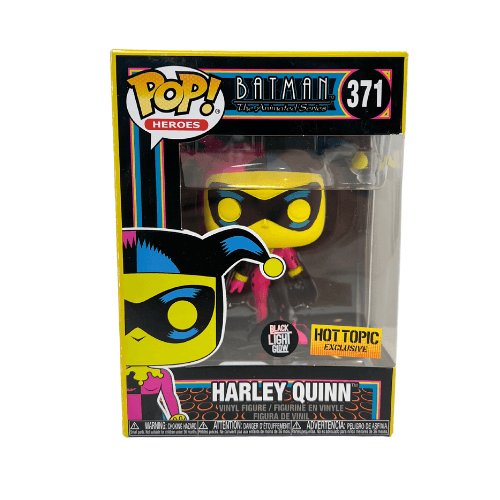 Funko Pop! Heroes Harley Quinn Black Light Hot Topic Exclusive - Nerd Stuff of Alabama