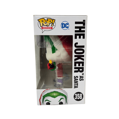 Funko Pop! Heroes The Joker as Santa #358 (Not Mint) - Nerd Stuff of Alabama