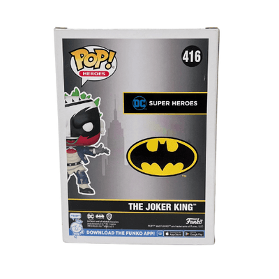 Funko Pop! Heroes The Joker King #416 - Nerd Stuff of Alabama