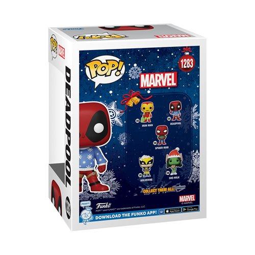 Funko Pop! Marvel: Deadpool in Holiday Sweater - Nerd Stuff of Alabama