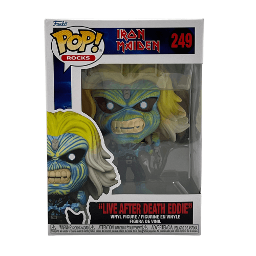 Funko Pop! Rocks: Iron Maiden- Eddie - Live After Death Eddie - Nerd Stuff of Alabama