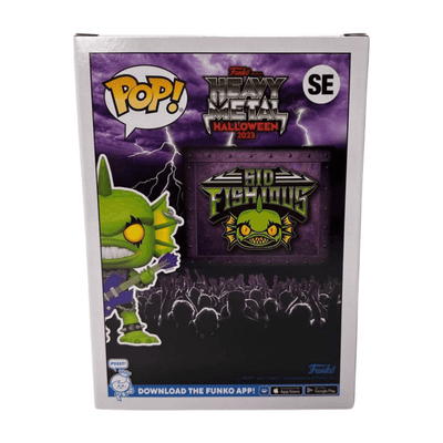 Funko Pop! Sid Fishious Heavy Metal Halloween Limited 6,000 Pieces - Nerd Stuff of Alabama