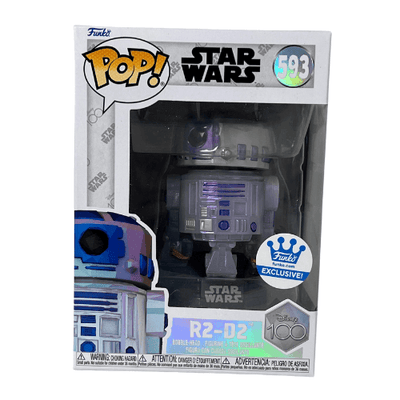 Funko Pop! Star Wars R2-D2 (Facet) Disney 100th Funko Exclusive - Nerd Stuff of Alabama