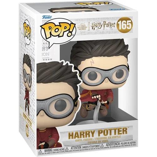 Harry Potter and the Prisoner of Azkaban Harry Potter with Broom (Quidditch) Funko Pop! Vinyl Figure #165 - Nerd Stuff of Alabama