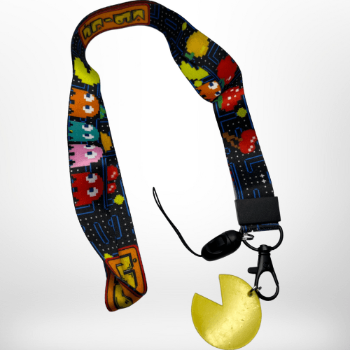 Premium Lanyards: Pac-Man - Nerd Stuff of Alabama