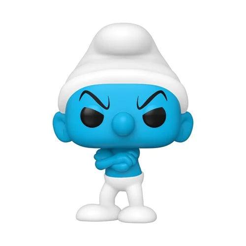 The Smurfs Classic Grouchy Smurf Funko Pop! Vinyl Figure #1518 - Nerd Stuff of Alabama