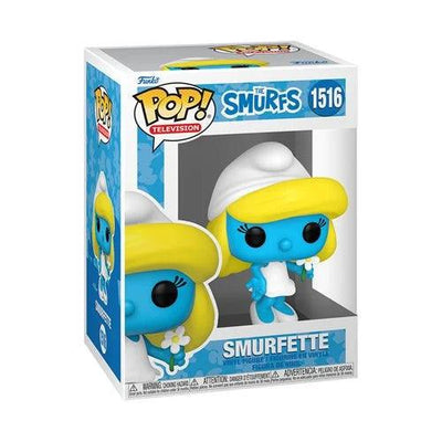 The Smurfs Smurfette with Flower Funko Pop! Vinyl Figure #1516 - Nerd Stuff of Alabama