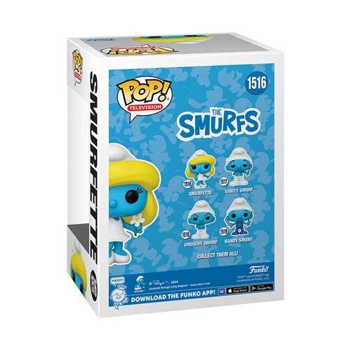 The Smurfs Smurfette with Flower Funko Pop! Vinyl Figure #1516 - Nerd Stuff of Alabama