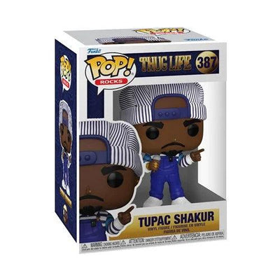 Tupac Shakur with Microphone 90's Funko Pop! Vinyl Figure #387 - Nerd Stuff of Alabama