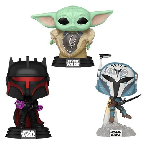 Funko Pop! Movies The Mandalorian: Bundle of 3 Pops! - Nerd Stuff of Alabama